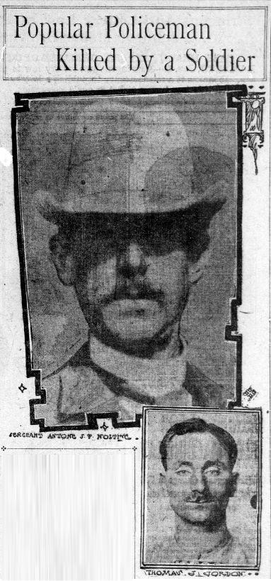 The Premonition of Sgt. Anton Nolting, 1909.