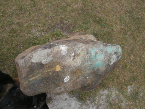 Paint attack on the Nine Ladies of Stanton Moor