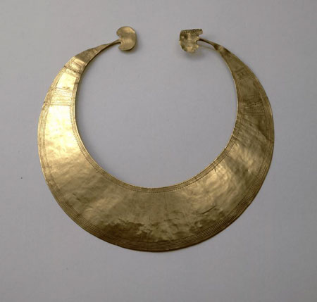 Intriguing tale of the gold collar found while ploughing