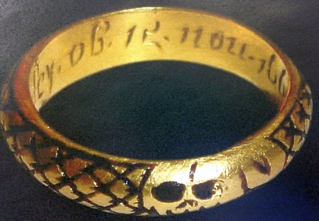 Treasure hunter strikes gold to find ring belonging to wealthy 17th-century money lender