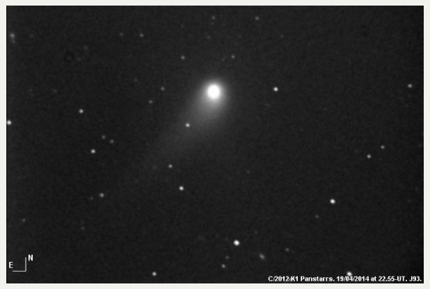 Rare sighting of comet captured on camera above Gloucester
