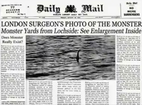 LOCH NESS MONSTER: The Surgeon’s Photo Eighty Years On