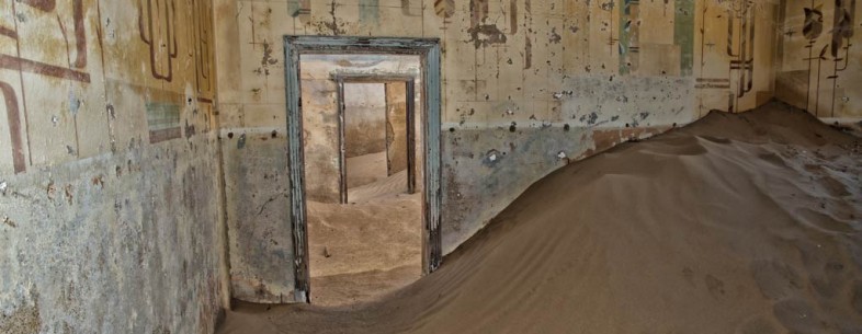 Eerie African Ghost Town Engulfed by the Desert