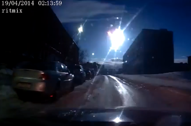 Meteor-like Object Explodes Over Russia
