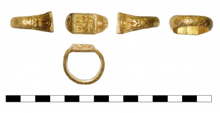 The History Blog » Blog Archive » Anglo-Saxon ring engraved with Christian and pagan symbols