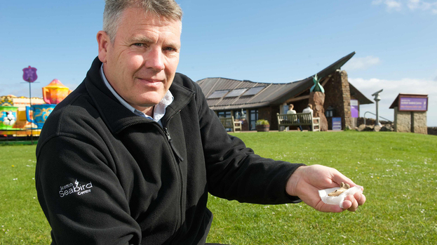 Bone from ‘Scotland’s dodo’ unearthed during Scottish Seabird Centre dig
