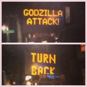 Godzilla is coming..