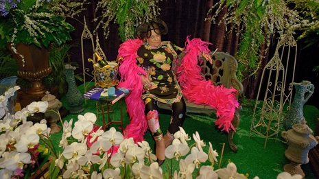 Extreme embalming, because what is a corpse, if not a poseable action figure?