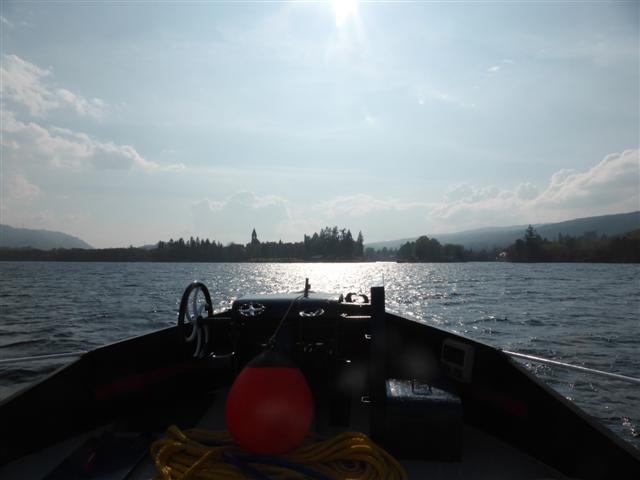 I missed the Loch Ness Monster!