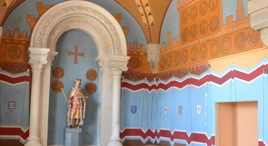 Wall paintings recounting Jerusalem’s crusader history revealed