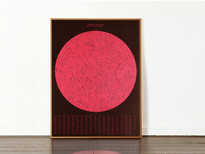 Sci-Fi And Horror Films Turned Into Star Charts