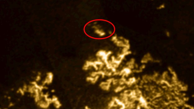 ‘Magic Island’ Possibly Seen in Seas of Saturn’s Huge Moon Titan