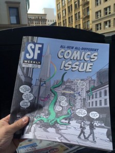 SF Weekly turns this week’s issue into a comic