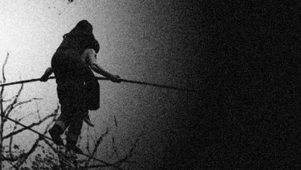 Saved by a ghost on the high wire