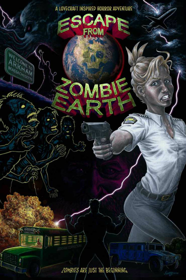 New Comic Book Mini-series ‘Escape from Zombie Earth’