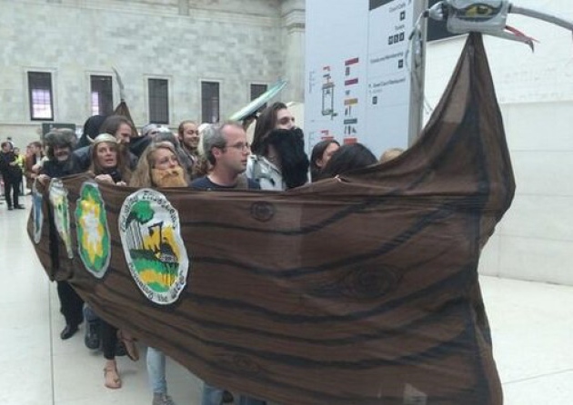 One arrested as Vikings invade British Museum