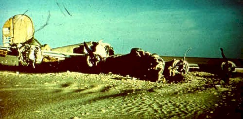 “Lady Be Good” B-24 Bomber, Quartermaster Graves Registration Search and Recovery