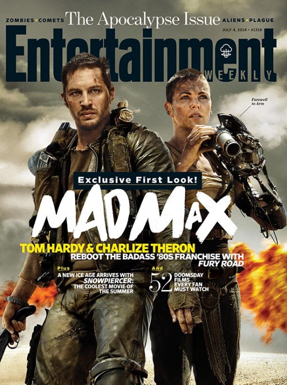 First Look at Tom Hardy and Charlize Theron in ‘Mad Max: Fury Road’