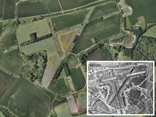 Google Earth reveals Britain’s Ghostly Wartime Airfield