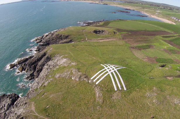 Neolithic art given a modern makeover on Anglesey