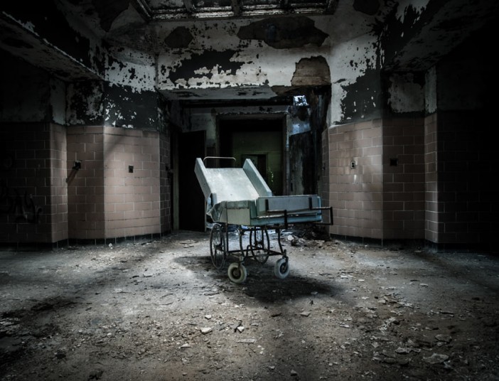 In pictures: Urban explorer visits abandoned asylum in Maryland