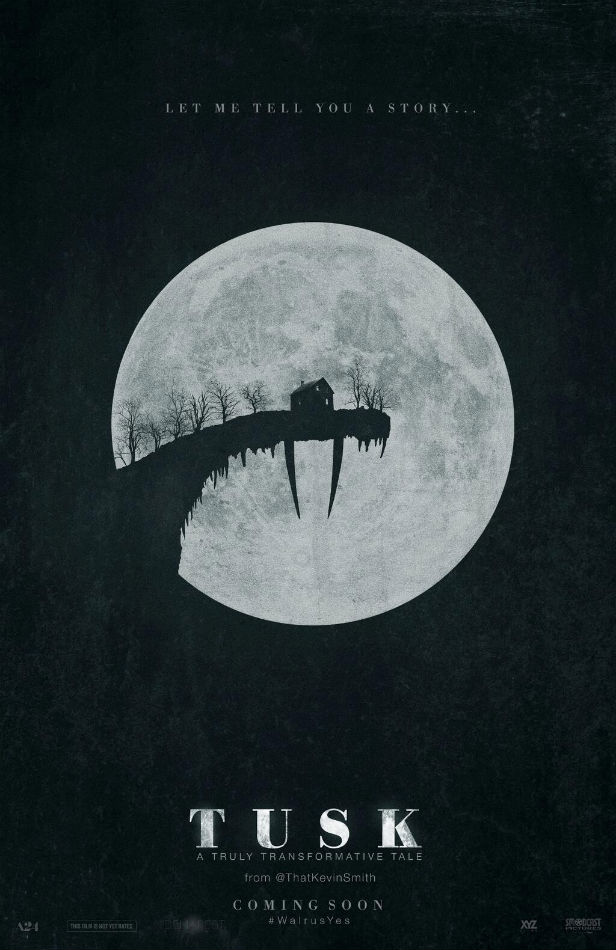 Tusk new poster for Kevin Smith’s horror shows its teeth