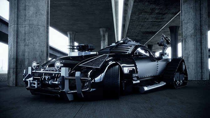 Death-dealing Maybach Exelero laughs in the face of zombies