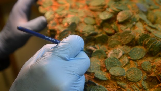 Jersey hoard experts aim for 500 coins a week over three years