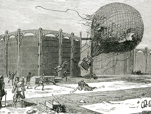 Victorian Strangeness: The great balloon riot of 1864