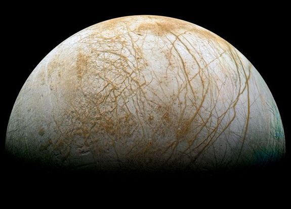 Jupiter’s Icy Moon Europa: Best Bet for Alien Life?