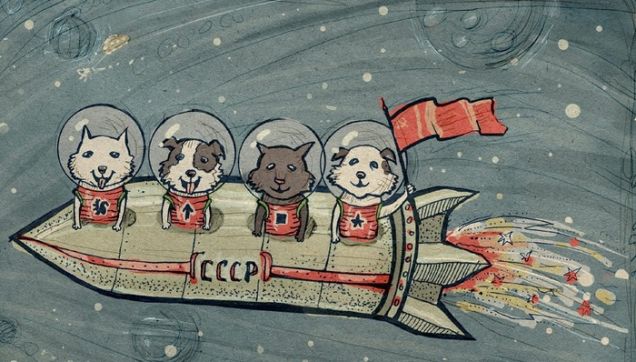 Vintage Memorabilia Celebrates The Soviet Union’s Cosmonaut Dogs