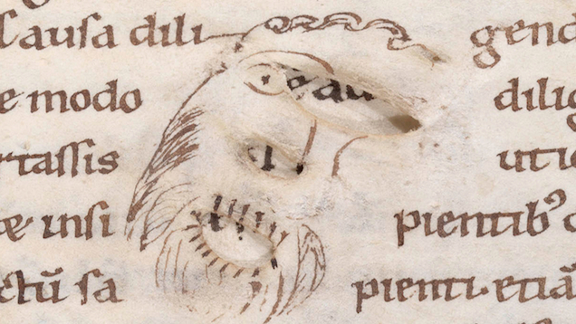 When Medieval Scribes Turned Damaged Paper into Clever Art