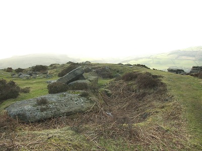 Curbar Edge Cairn – Curbar Edge, Derbyshire