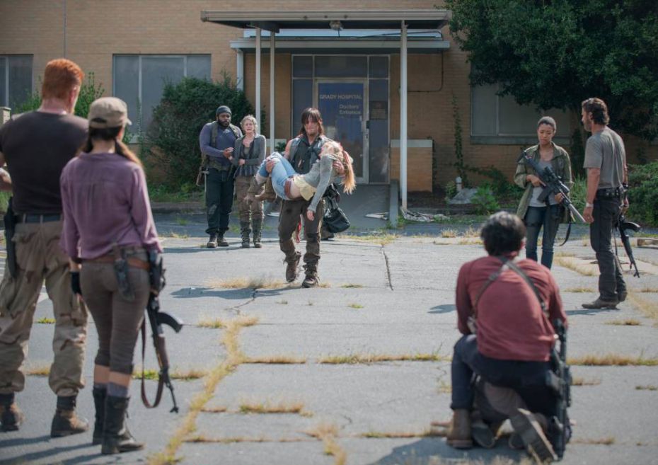 The Walking Dead town up for sale on eBay, includes bar and pizza place