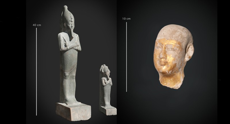 Archaeologists excavate a cultic pit near temple of Ptah at Karnak
