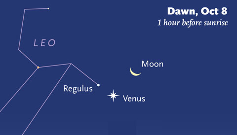 Tour October’s Sky: Predawn Planet Pileup