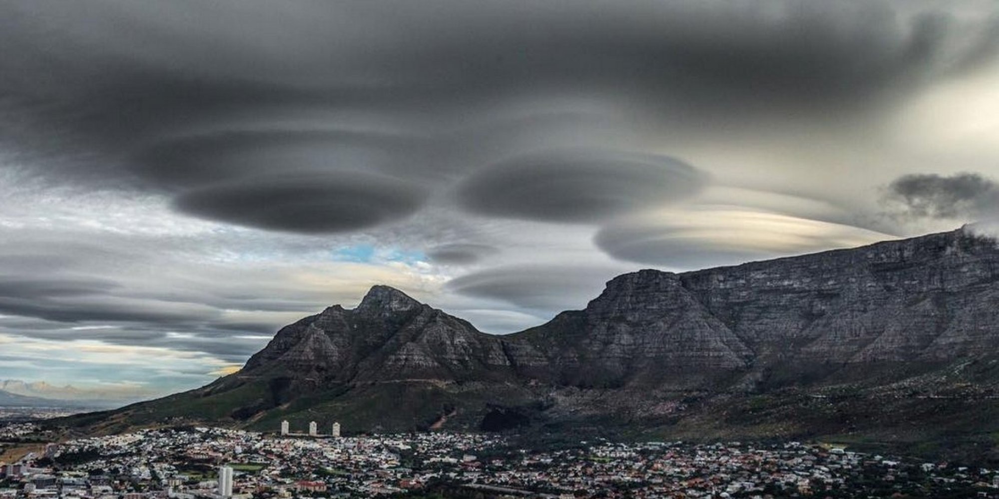 ‘UFO’ Shaped Clouds Makes It Seem Like Aliens Are Invading South Africa