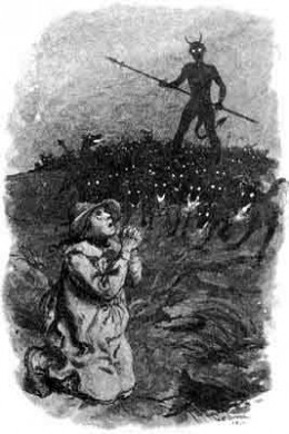 The Fiendish Black Dog of British Folklore