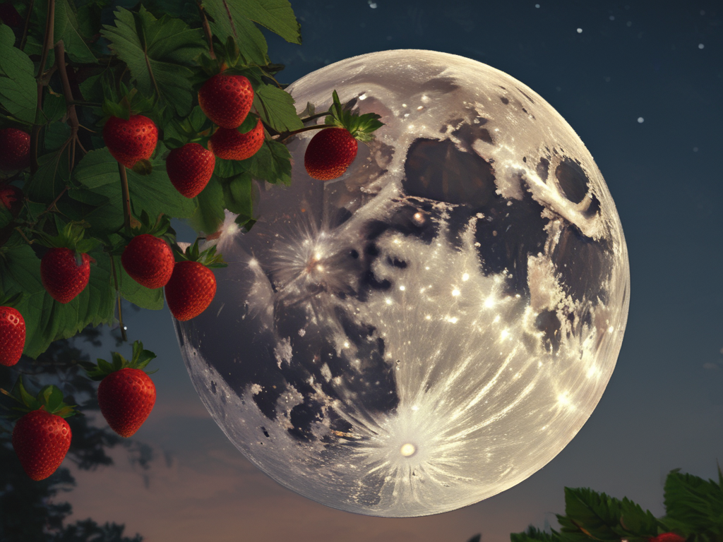 The Strawberry Moon.