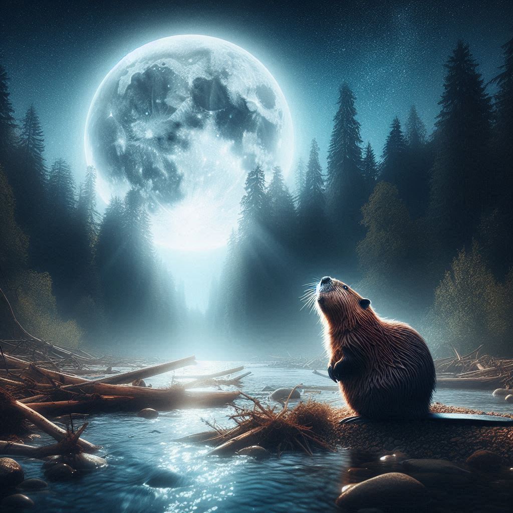 Beaver Supermoon