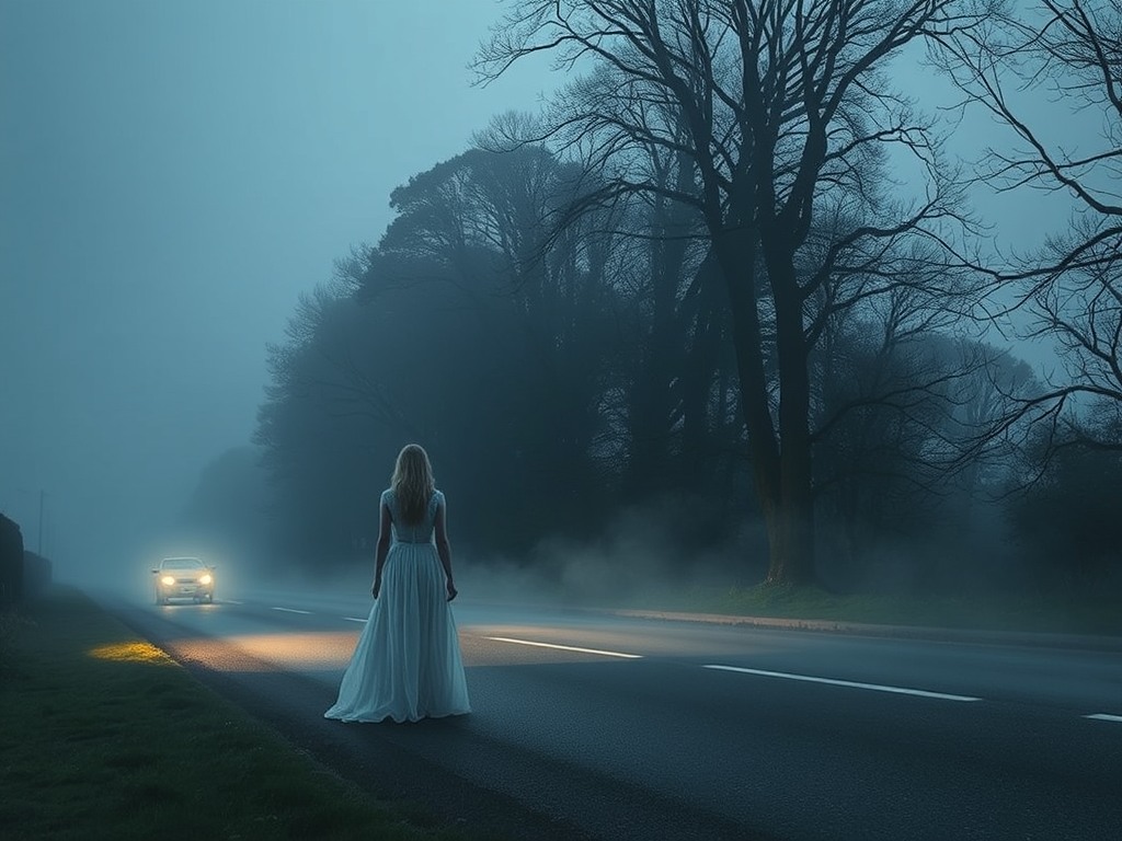 The Bluebell Hill Phantom Hitchhiker