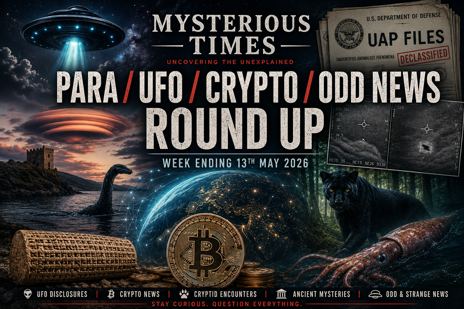 Mysterious Times Weekly Roundup W/E 12-5-26